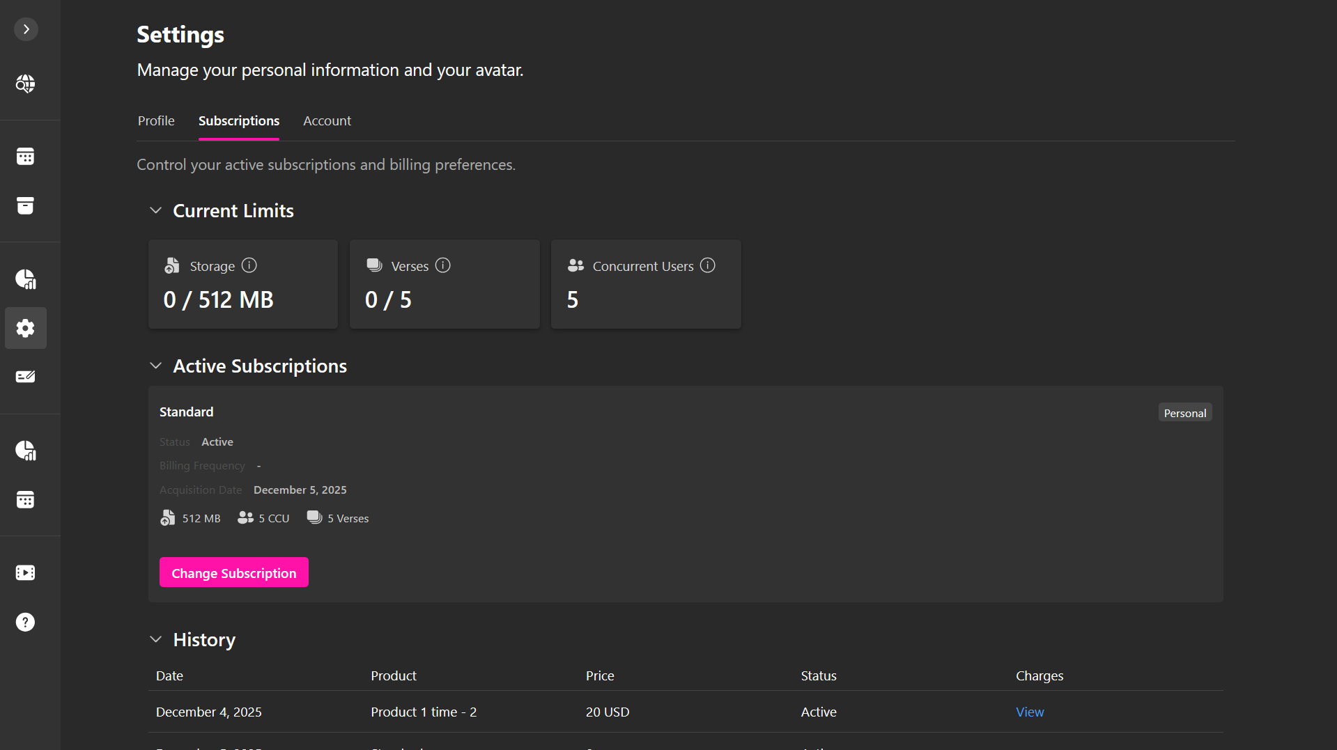 Create custom Avatar